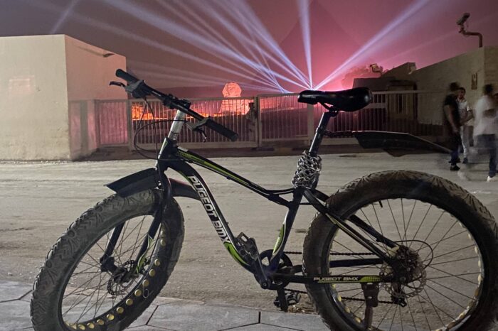 Bike Ride in The Pyramids Valley