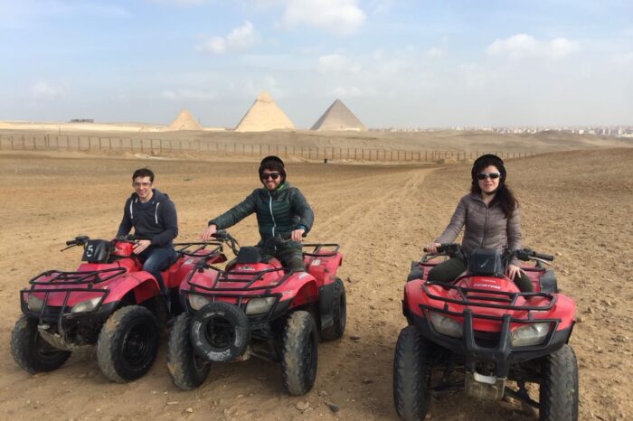 ATV Quad Bike Ride at Giza Pyramids