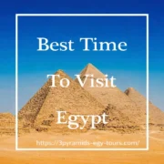 Best time of the year to travel to Egypt
